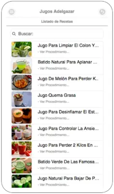 Jugos para Adelgazar android App screenshot 6